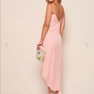 Mickey & Jenny Asymmetric Midi Dress - Lune